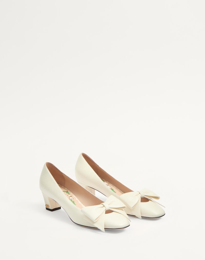 BOWOW PUMPS IN KIDSKIN 45MM - Image 1